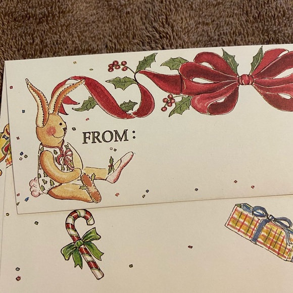 Luxury 25 Oversized Elegant Christmas Holiday Invitations - Picture 6 of 7